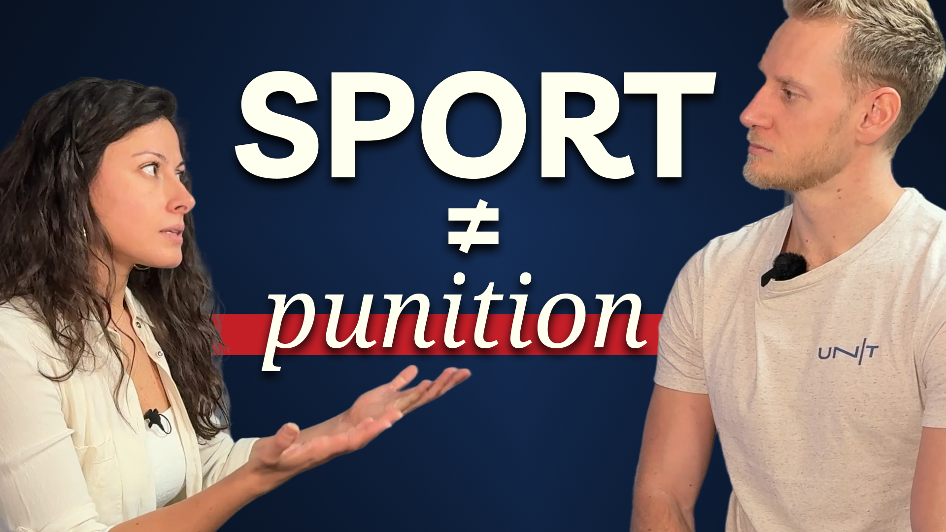 Sport ≠ punition